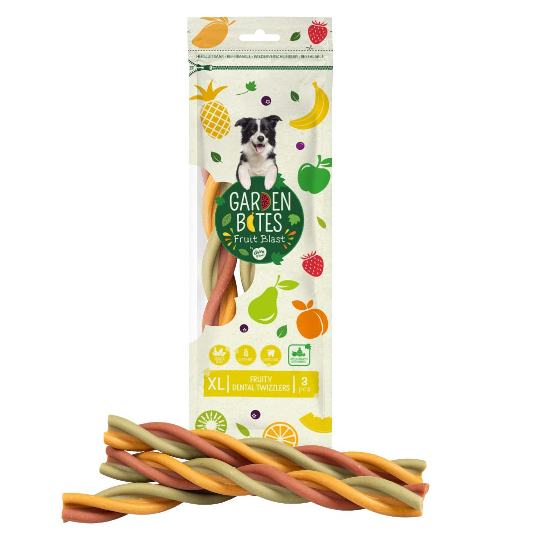 GB Bag Fruity Dental Twizzlers Large 3 pack (16438)