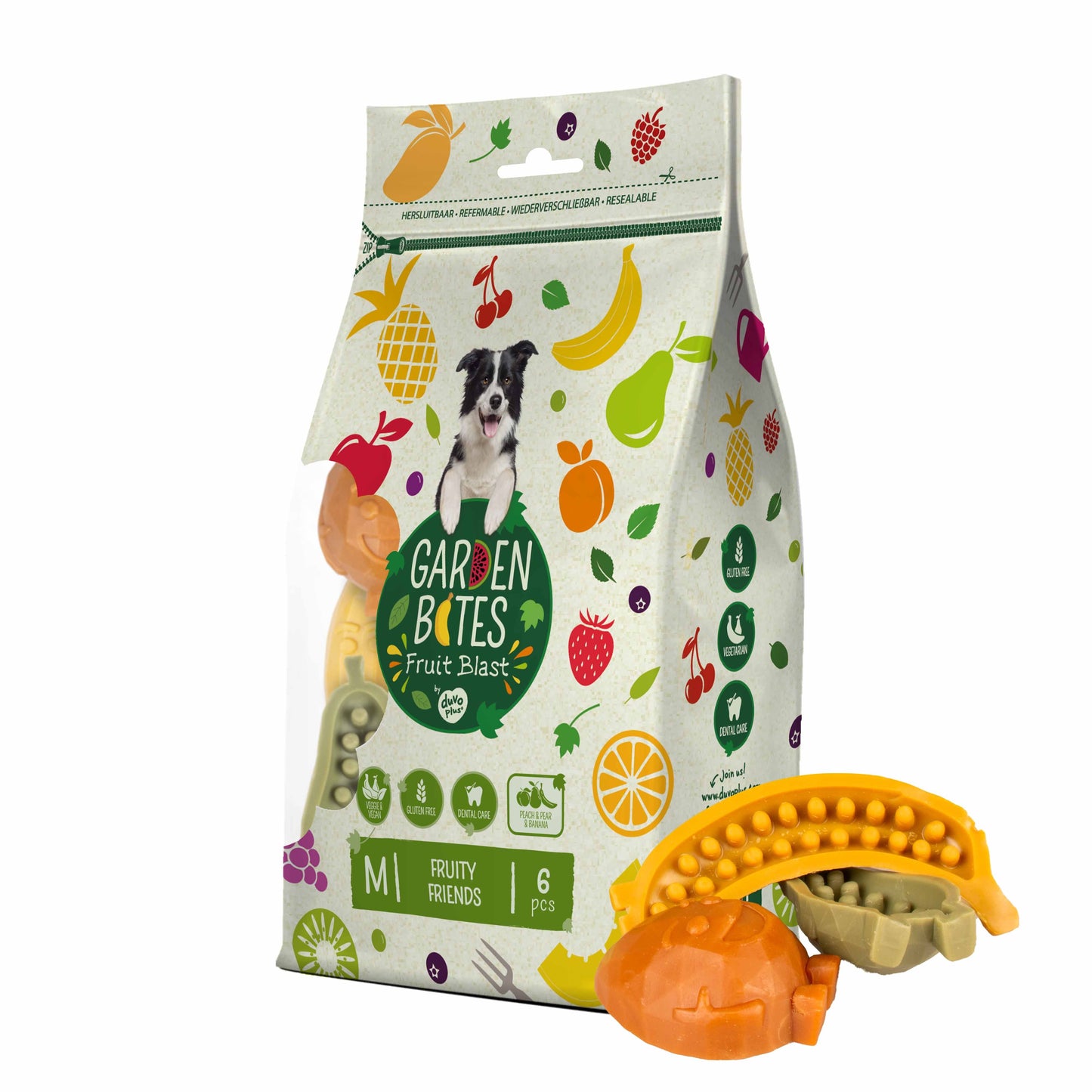 GB Bag Fruity Friends Medium 6 pack