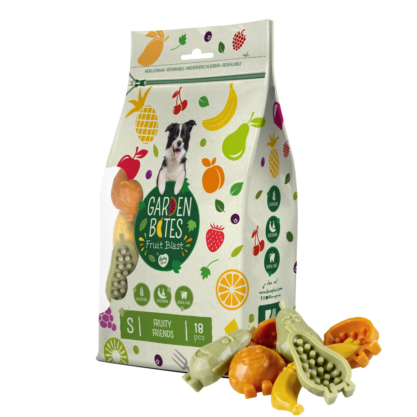 GB Bag Fruity Friends Small 18 pack