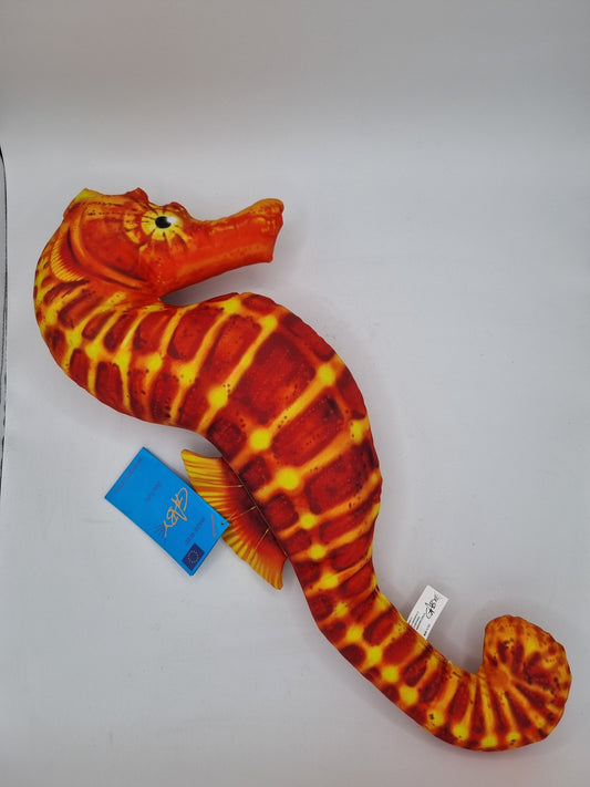 The Sea Horse orange - pillow 60cm