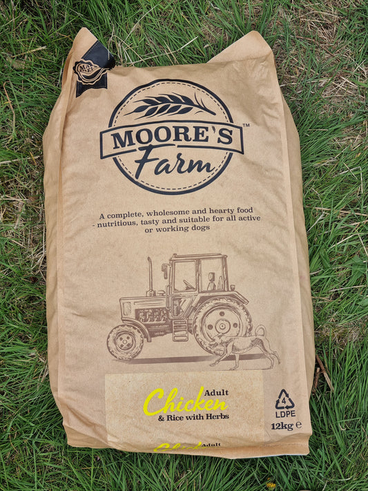 Moore's Farm Adult Chicken & Rice 12kg
