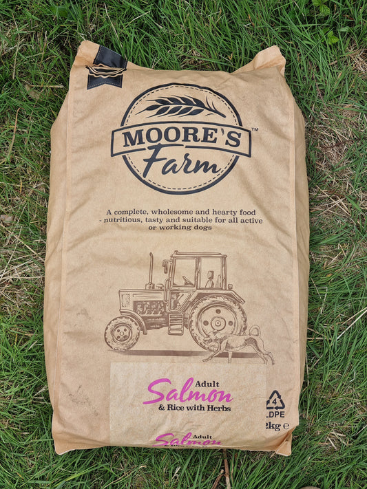 Moore's Farm Adult Salmon & Rice 12kg