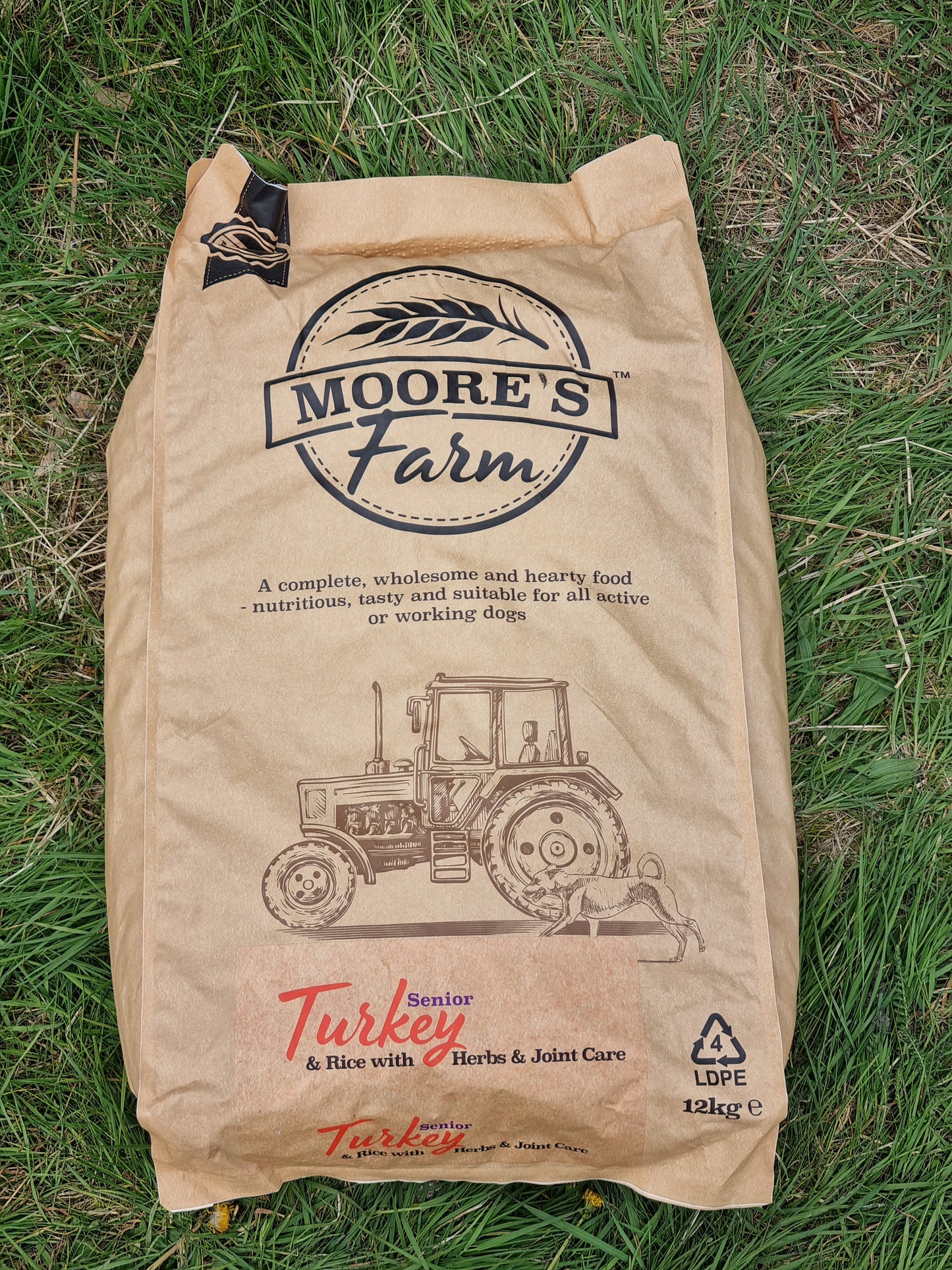 Moore's Farm Senior Turkey & Rice 12kg