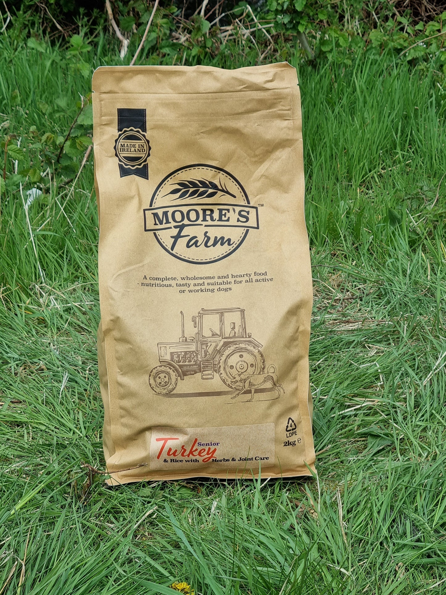 Moore's Farm Senior Turkey & Rice 2kg