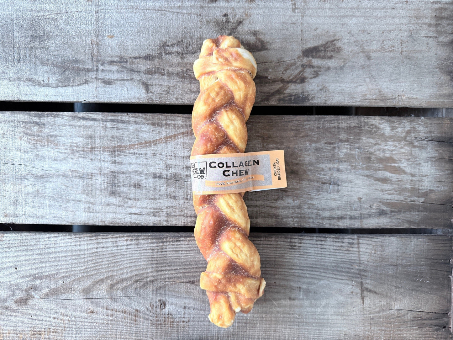 Meaty Snacks Collagen Braided Loaf pack of 10 (approx. 25cm long)