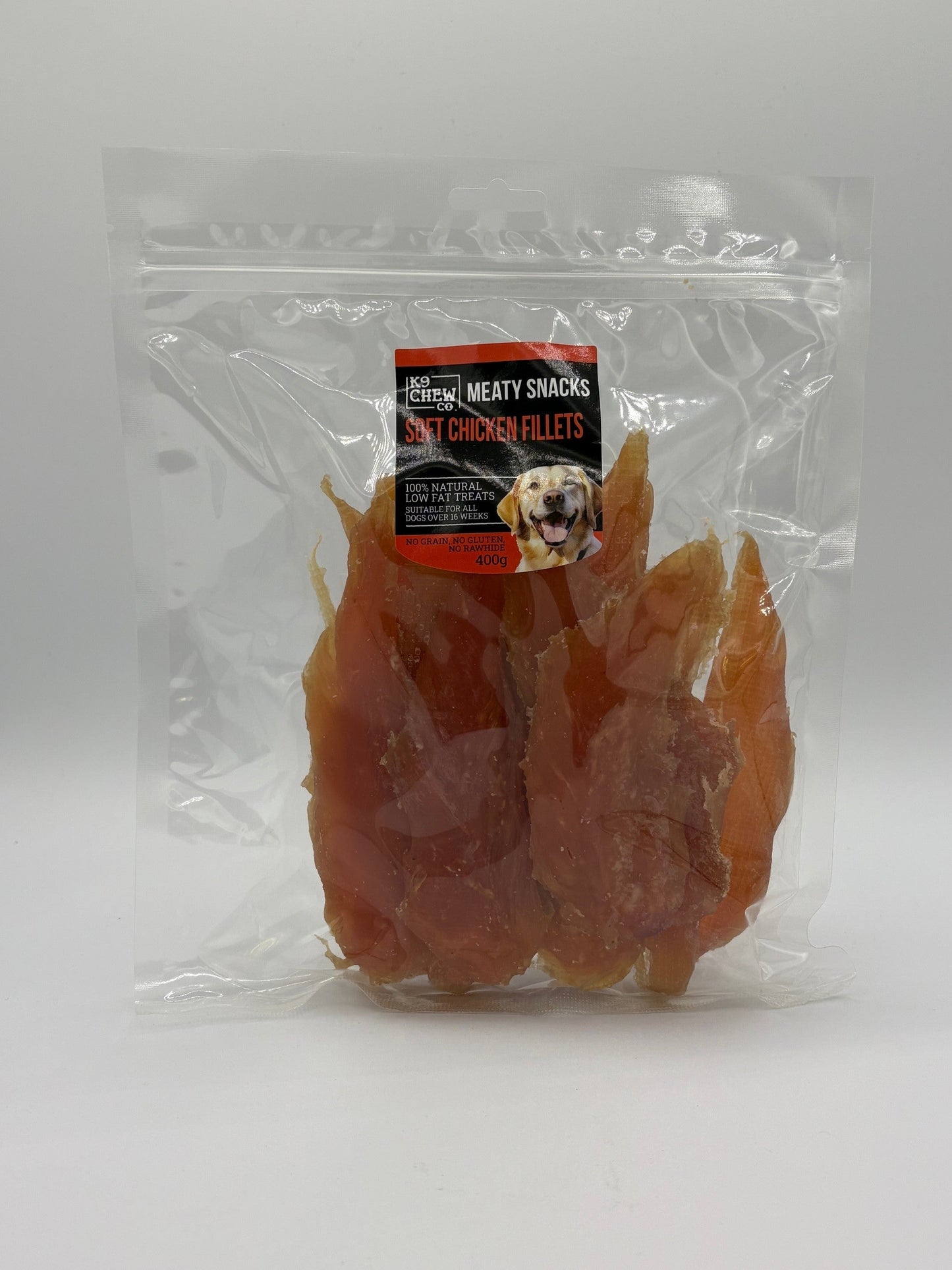 Meaty Snacks Soft Chicken Fillets 400g