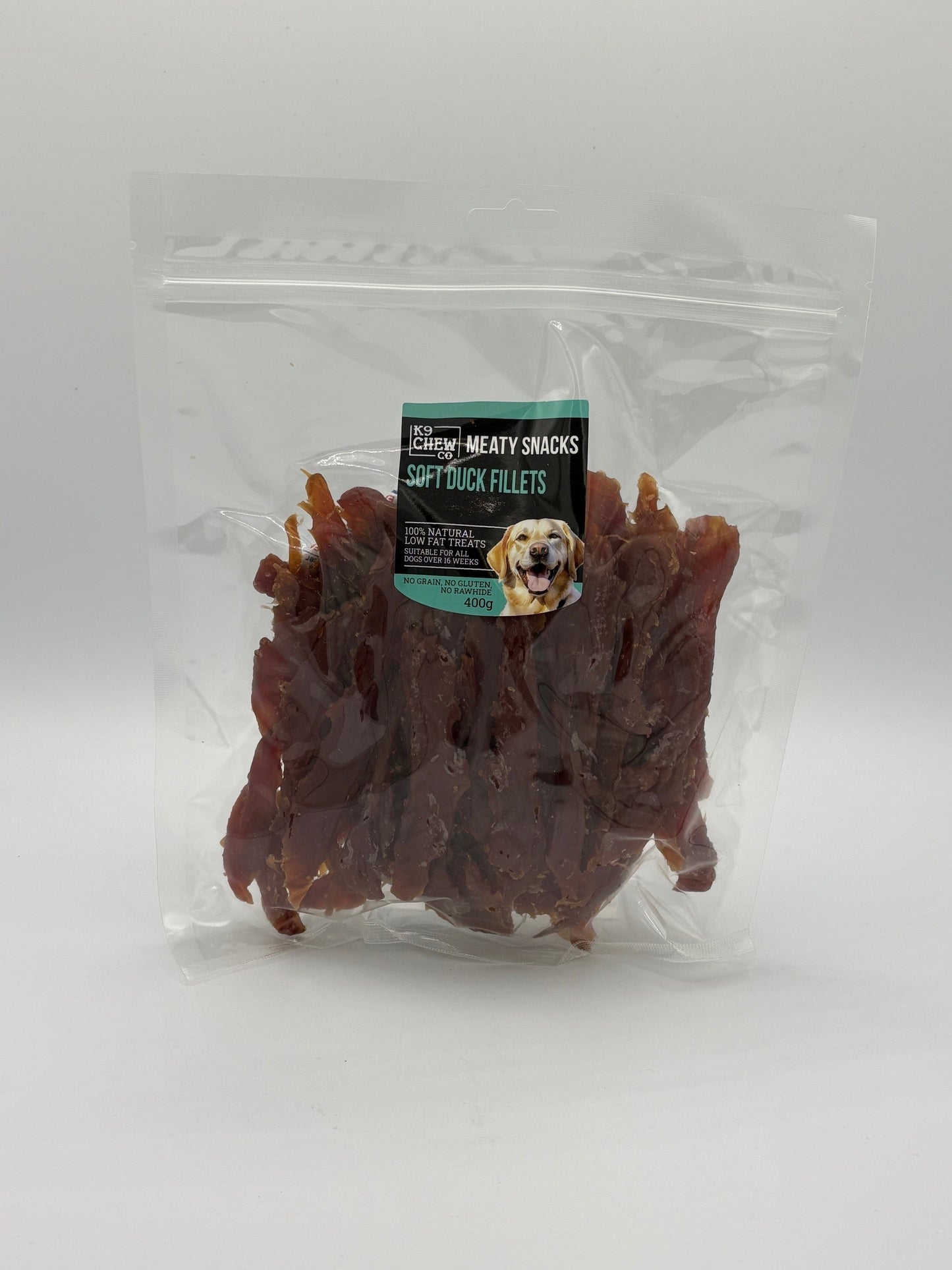 Meaty Snacks Soft Duck Fillets 400g