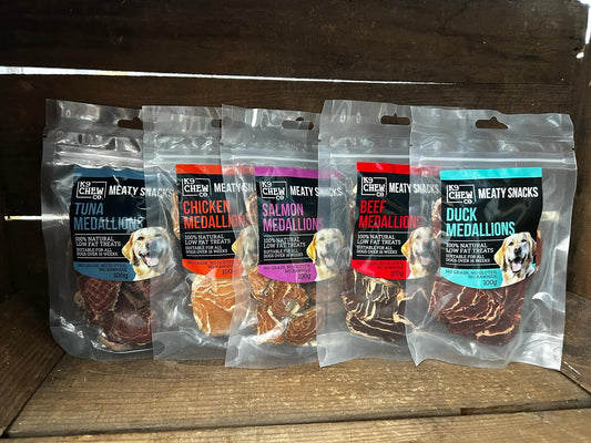 Meaty Snacks Medallions 100g