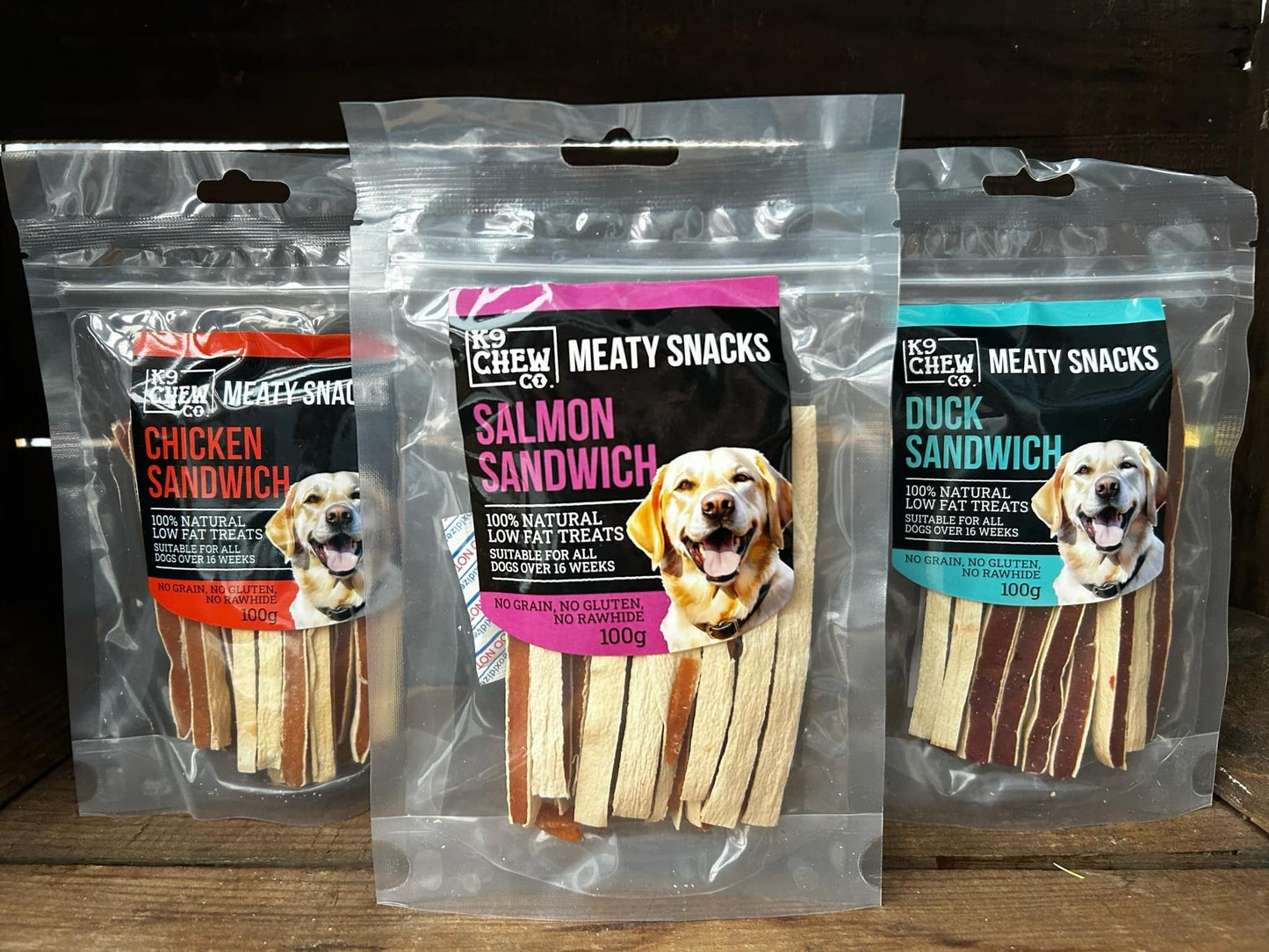 Meaty Snacks Sandwich 100g