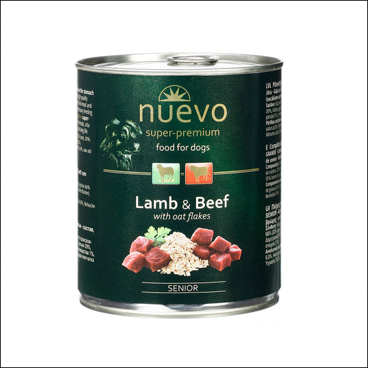 Nuevo Dog Adult Lamb & Potato 800g 6pack