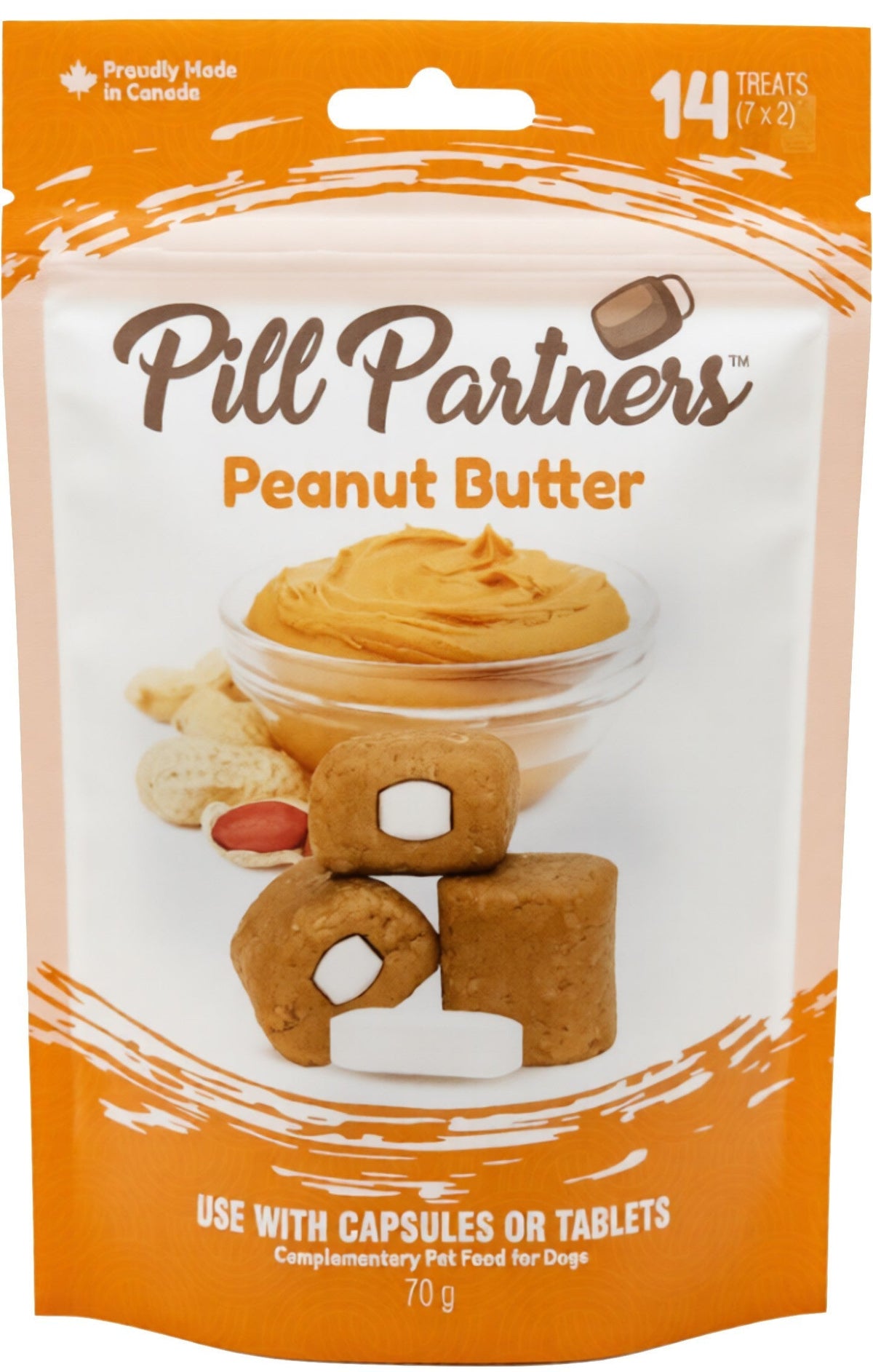 Pill Partners - Treats Peanut Butter 70g