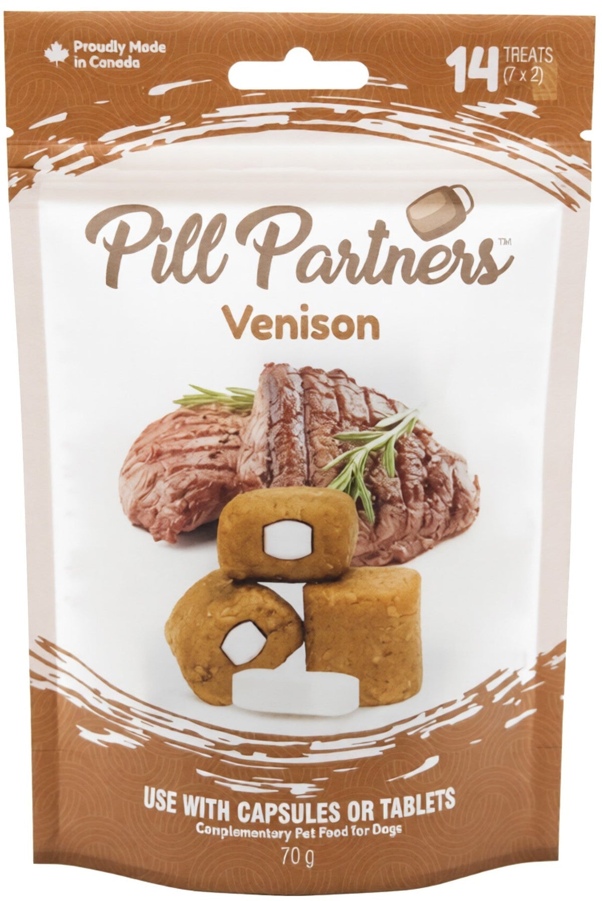 Pill Partners - Treats Venison 70g