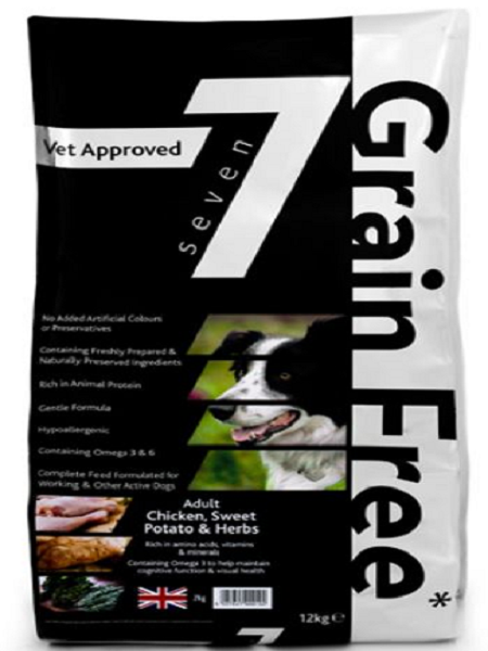 Seven Adult Chicken, Sweet Potato and Herb 12KG