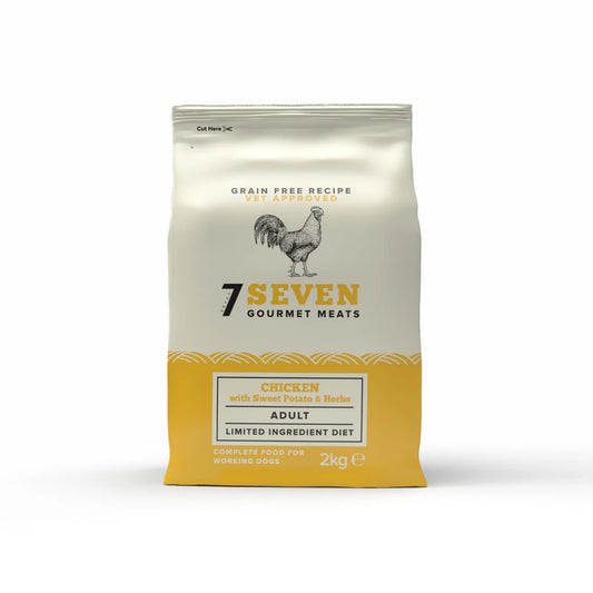 SEVEN  Adult Chicken, Sweet Potato and Herb 2KG