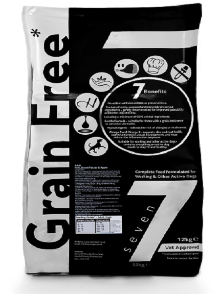 Seven Adult Pork, Sweet Potato & Apple 12kg