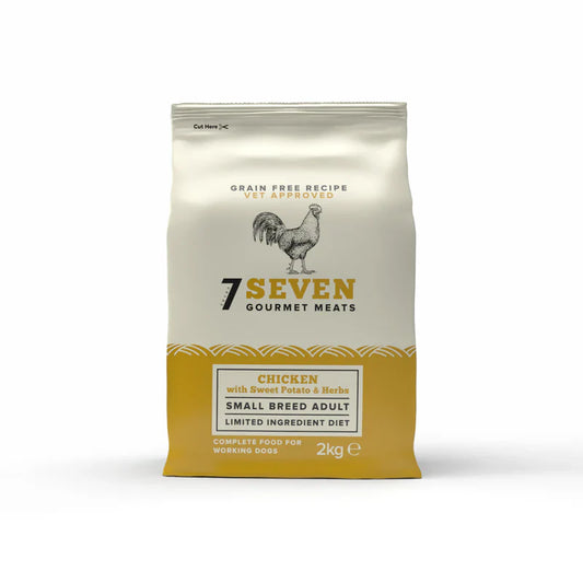 Seven – Adult Small Breed Chicken, Sweet Potato & Herbs 2kg