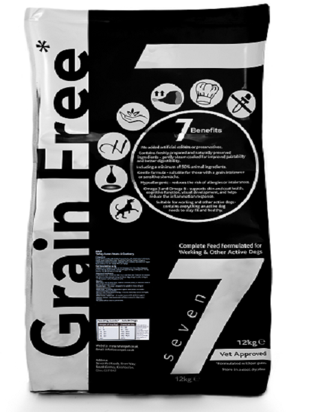 Seven Adult Turkey,Sweet Potato & Cranberry 12kg