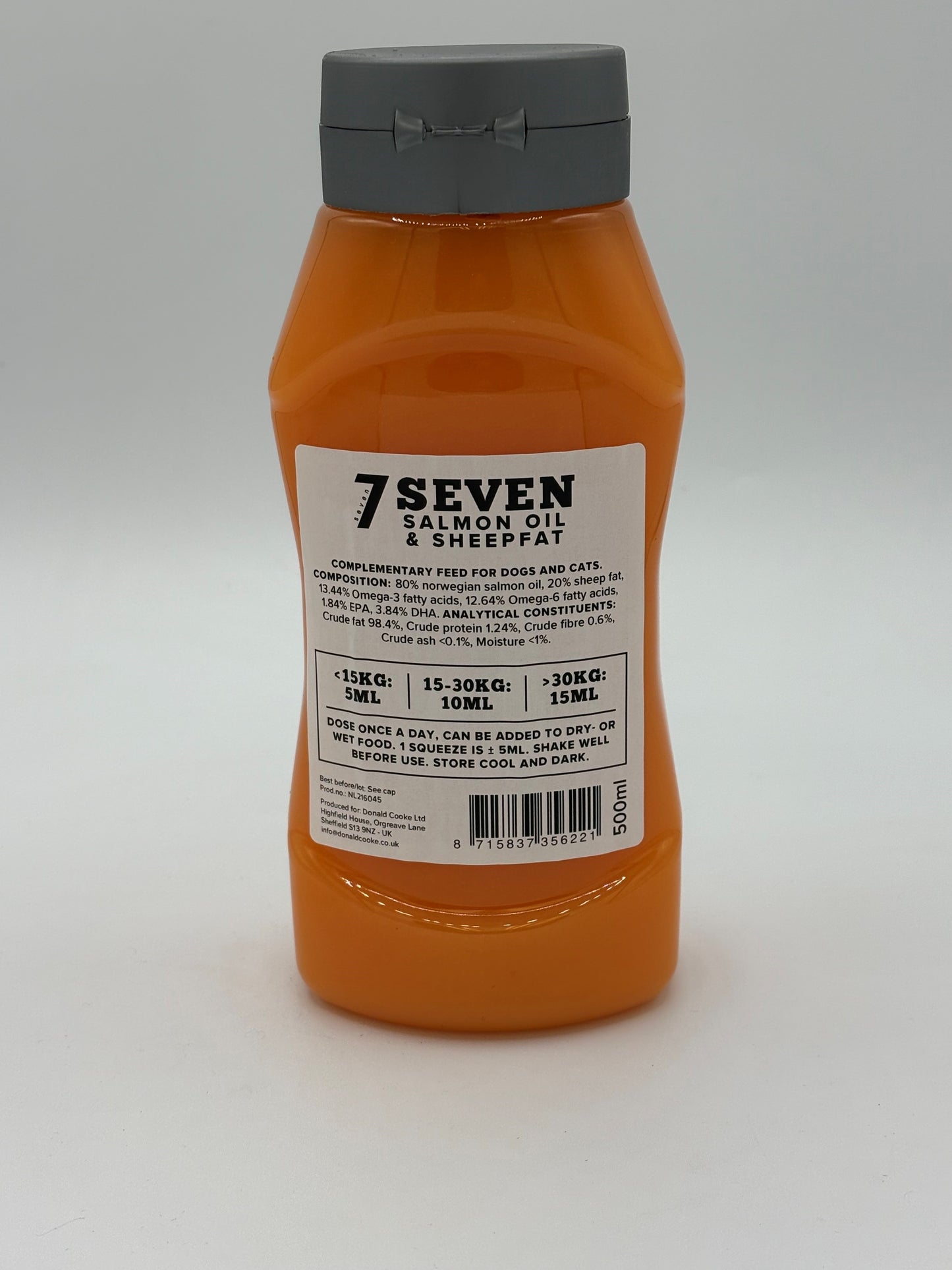Seven Salmon OIl & Sheep Fat 500ml