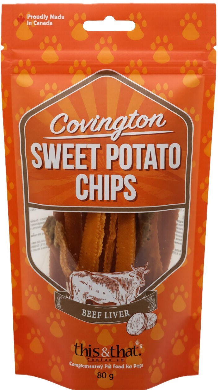 Covington Sweet Potato Beef Liver 80g