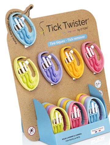 Tick Twister ClipBox Display + Loose 20 pack