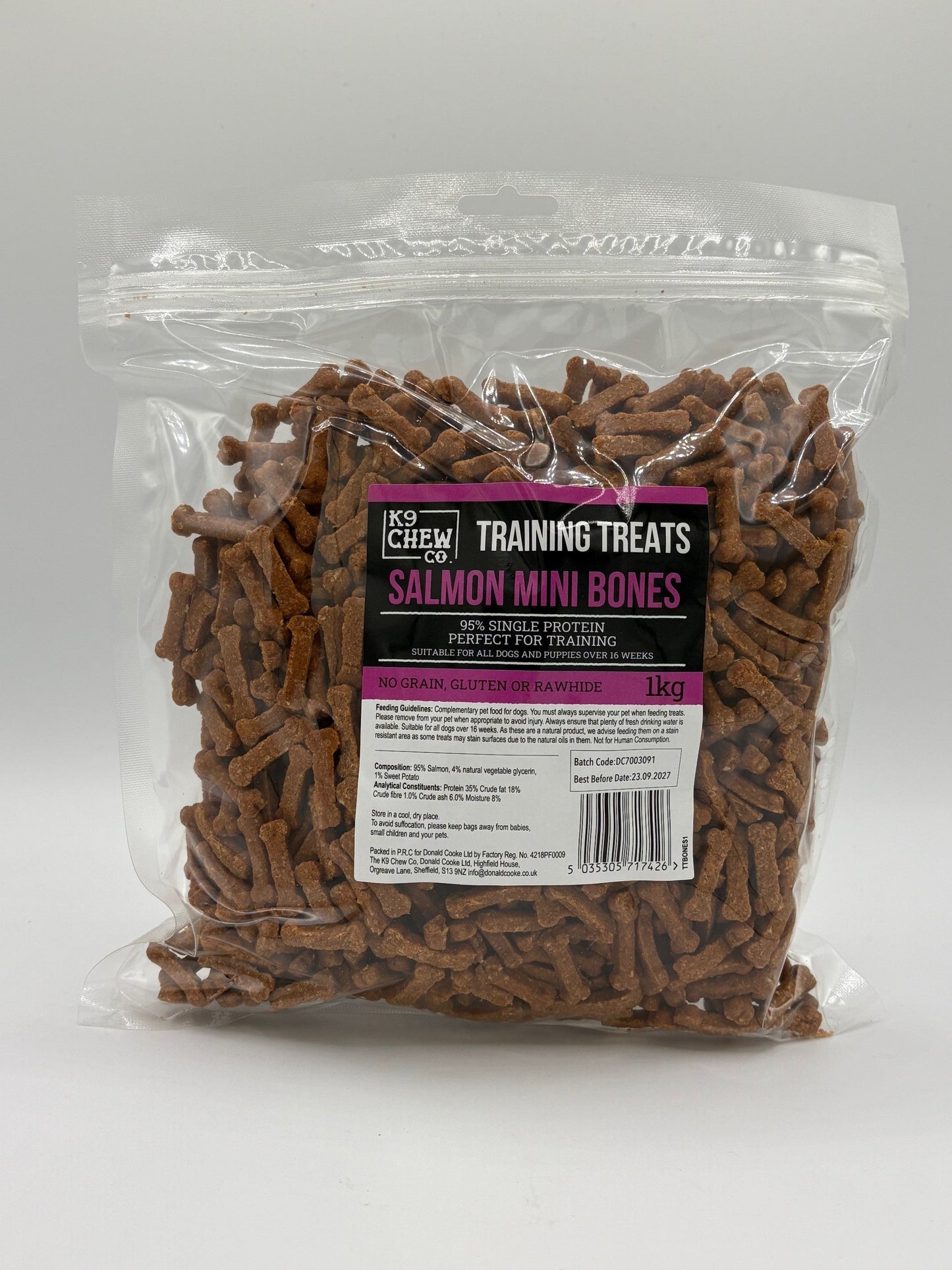 Mini Bone Training Treats 1kg
