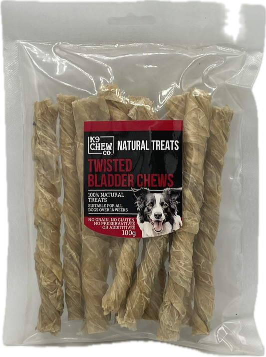 Twisted Bladder Chews 100g