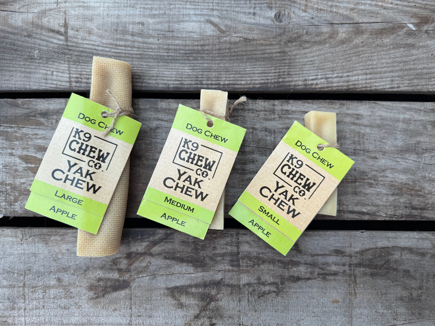 Yak Chew Apple 5 pack