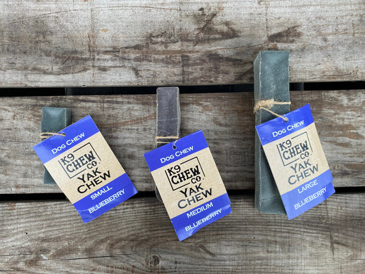 Yak Chew Blueberry 5 pack