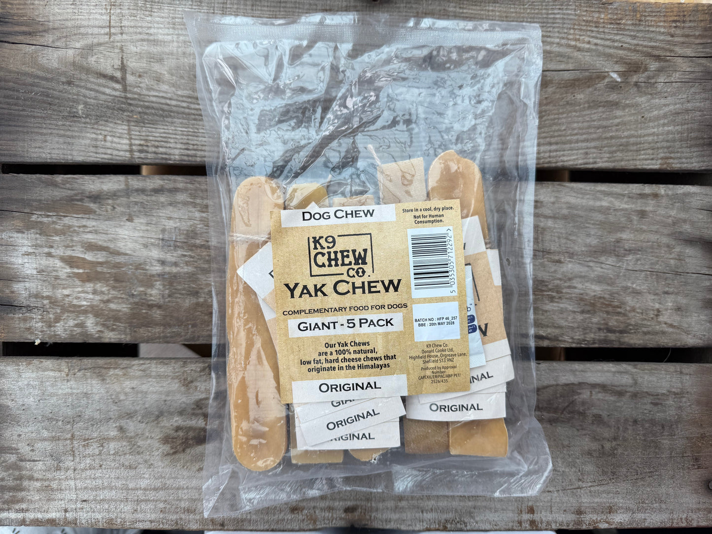 Yak Chew Original 5 pack