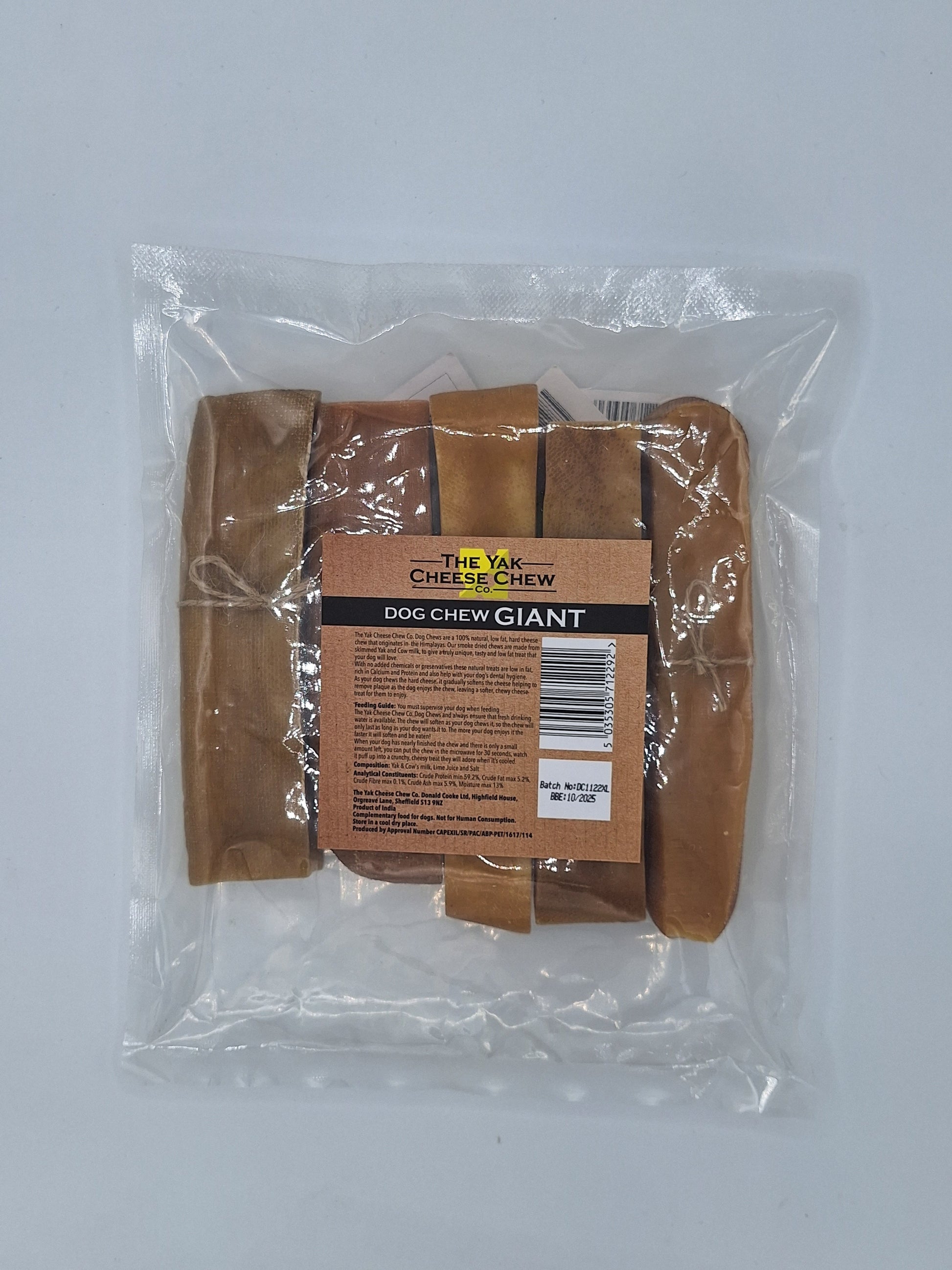 Yak Chew Original 5 pack Giant