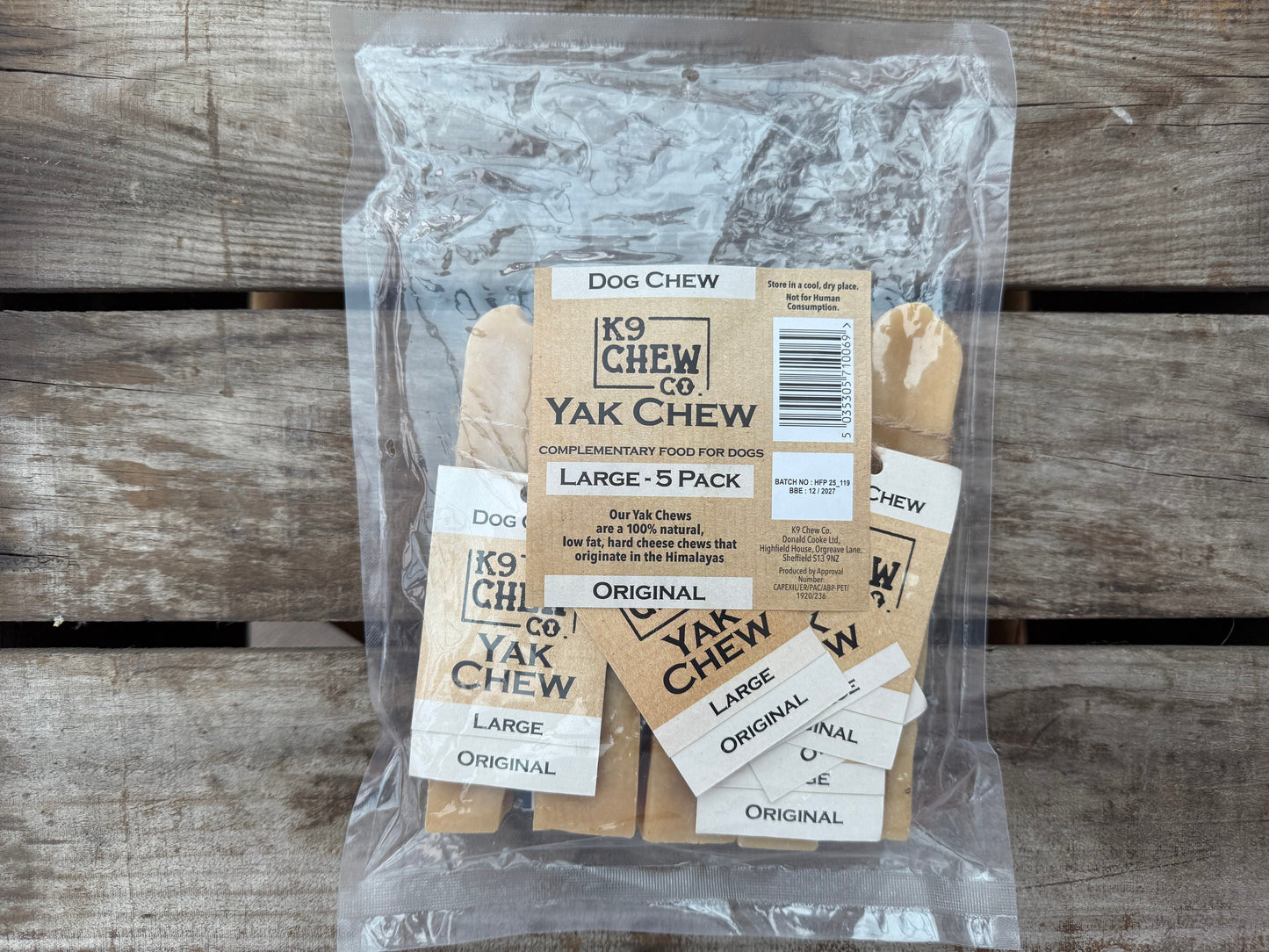 Yak Chew Original 5 pack