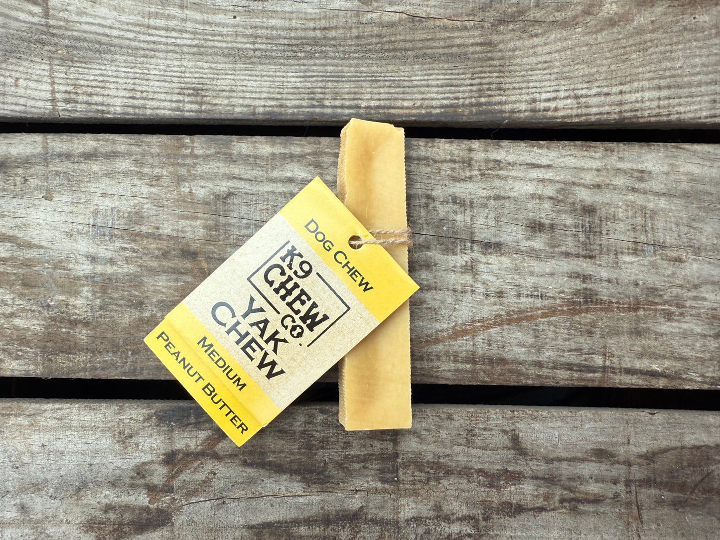 Yak Chew Peanut Butter 5 pack