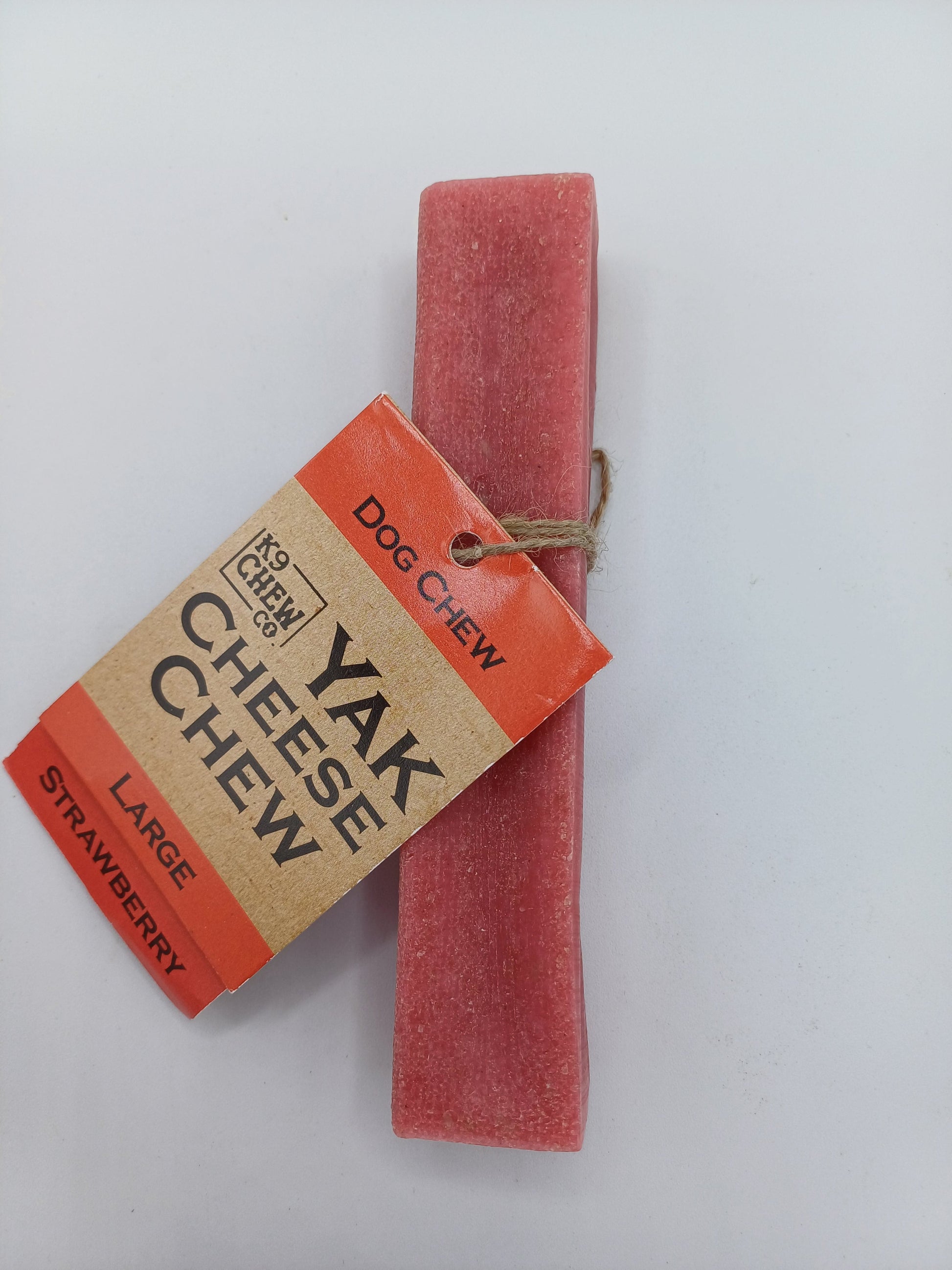 Yak Chew Strawberry 5 pack Large