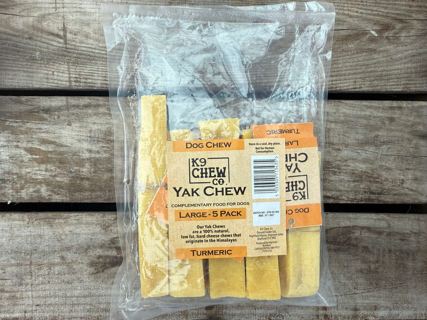 Yak Chew Turmeric 5 Pack