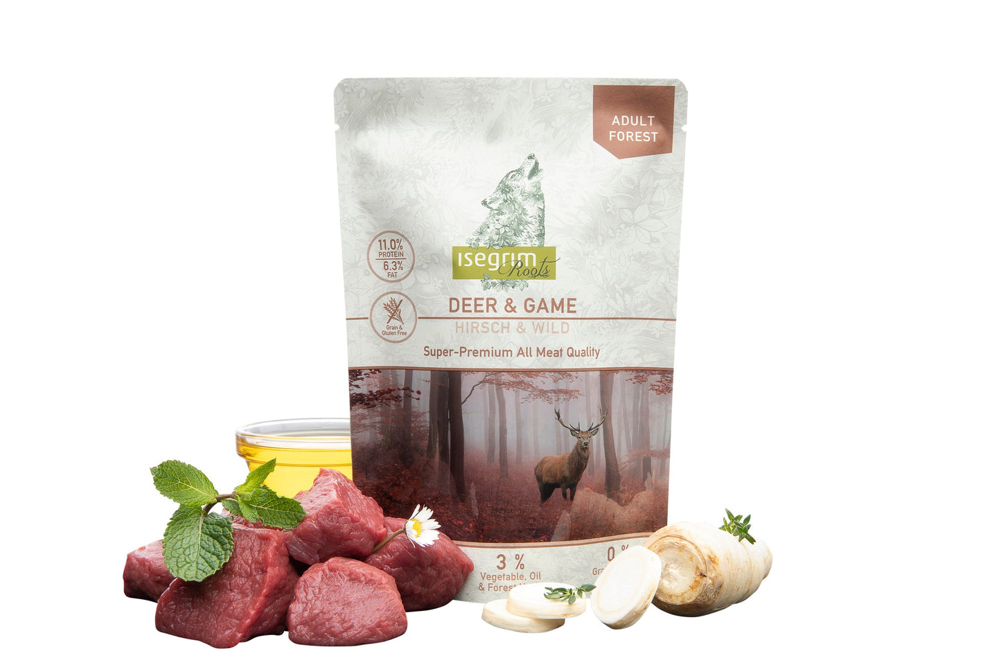 Isegrim Deer & Game 410g Pack of 7