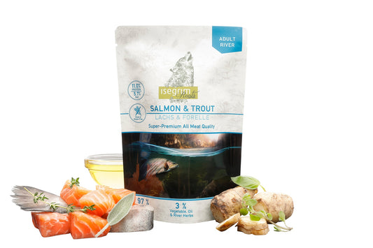 Isegrim Salmon & Trout 410g Pack of 7
