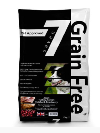 Seven Senior Turkey with Sweet Potato & Cranberry 2kg
